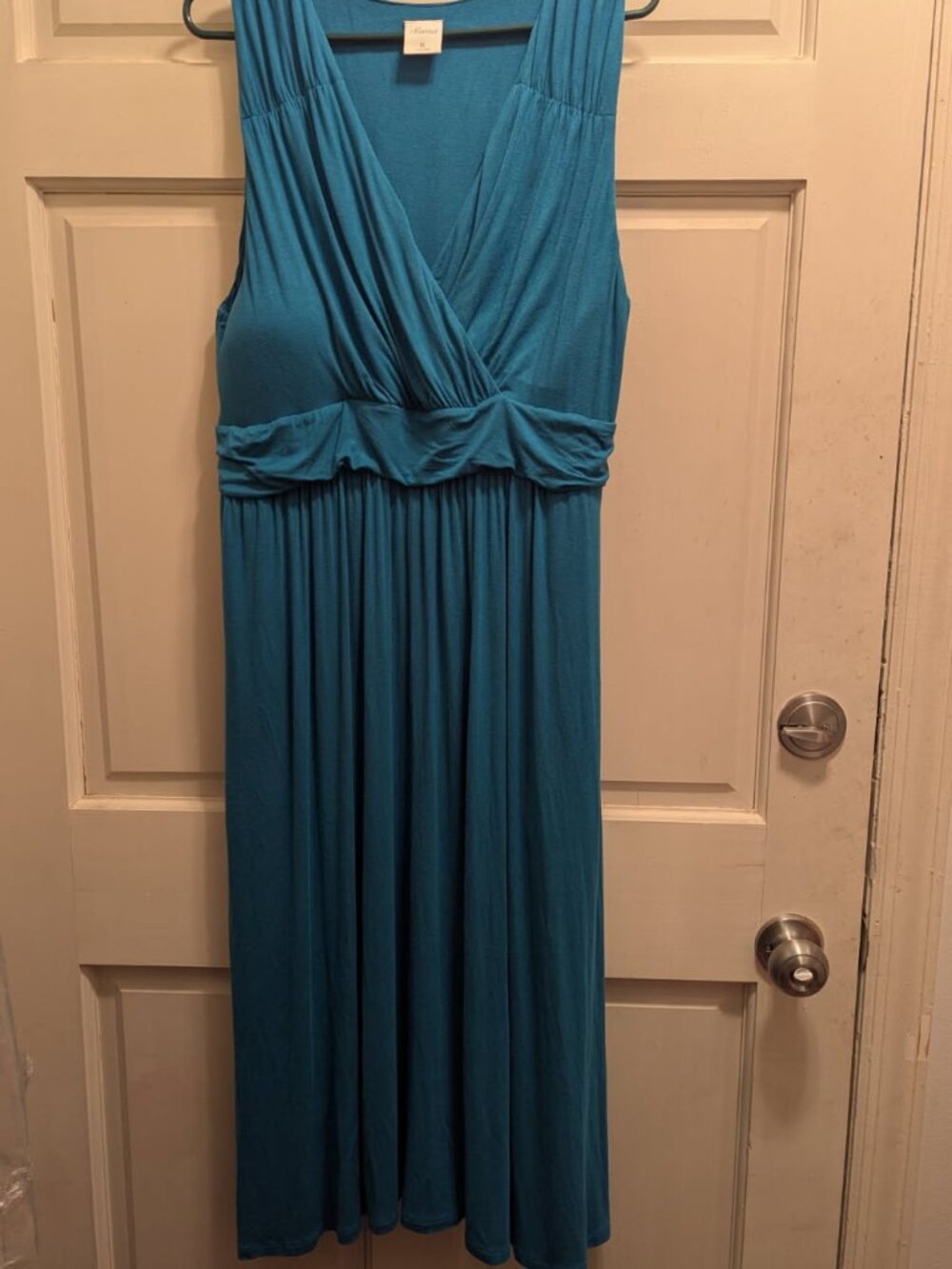 Dress Maxi length Soma extra-large Teal color
